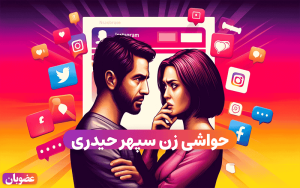 حواشی زن سپهر حیدری شامل انتشار تصاویر و ویدیوهای خصوصی در شبکه‌های اجتماعی، جنجال‌های مرتبط با سبک زندگی و مسائل خانوادگی، و واکنش‌های کاربران به رفتارها و اظهارات او می‌شود.